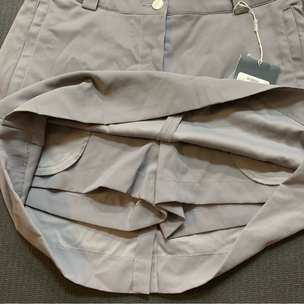 Nike Women's Gray Golf Skort - size 0 - Picture 4 of 5